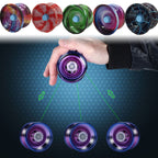 1pc\u002F2pièces Yo-yo en métal de haute vitesse avec sangle amovible - Durabilité et performance éblouissante pour les débutants - Disponible en plusieurs couleurs