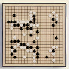 9.6 pouces Plaque magnétique pliable portable Gomoku, entraînement des débutants pour les compétitions, plaque internationale pliable portable, peut être utilisée pour les voyages indépendants, les rassemblements familiaux