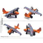 Ensemble de Modèles d'Avions de Combat et Passagers en Alliage Coulé sous Pression - Jouet Collectionnable en Métal et Plastique pour Décoration Maison, Idéal pour Noël, Pâques et Cadeaux d'Anniversaire
