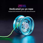 Version Professionnelle de Compétition de Yo-Yo avec Rotation Automatique en Alliage pour Cadeaux d'Anniversaire Garçons, Cadeaux de Noël et Distribution d'Halloween