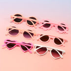 6 paires de lunettes fantaisie et élégantes - 6 modèles uniques avec motifs cœurs et floraux, idéales pour fêtes et célébrations, anniversaires et diplômes, accessoires du quotidien | Accessoire ludique | Verres décoratifs, lunettes mignonnes