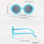 12pcs Lunettes Perçées Vibrantes - Design Coloré et Joueux pour Enfants et Adultes, Parfait pour les Fêtes de Piscine d'Été, les Diplômes, les Anniversaires et les Tenues Décontractées, Accessoires de Diplôme | Accessoire Joueux | Lunettes Durables