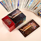 Cartes de Tarot Fantaisie KEPNOY Amour & Courage - Édition Standard de 78 Cartes pour Divination, Jeu de Fête et Prédiction de l'Avenir - Cadeau Idéal pour Halloween, Noël, Thanksgiving