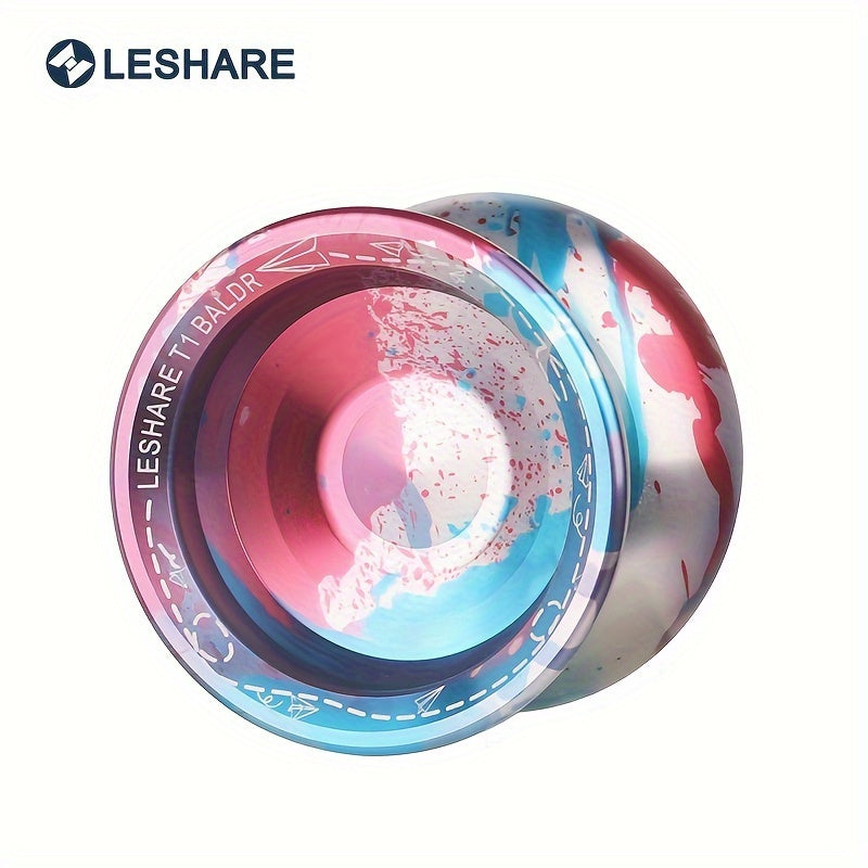 LESHARE YOYO Balle de Yo-yo en Alliage d'Aluminium de Couleurs Mélangées de Haute Précision pour le Soulagement du Sommeil & le Plaisir en Extérieur