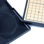 Jouet magnétique Gomoku, plateau d'échecs pliable portable, facile à démarrer pour les débutants, échecs puzzle noir et blanc, super grand plateau d'échecs magnétique
