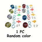 Yo-Yo Métallique Durable avec 1 Roue de Couleur Aléatoire - Couleurs Vibrantes, Poignée Ergonomique, Cadeau Idéal pour Noël, Halloween, Anniversaires & Fêtes (3 ans et plus)