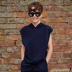 1 Paire de Lunettes Tendance pour Jeunes avec Design Pixelisé en Forme de Coche - Monture Carrée Noir\u002FBlanc, Accessoires Décoratifs Casuals pour Garçons & Filles 3-14 Ans, Fêtes, Accessoires Photo, Lunettes Durables pour Ados